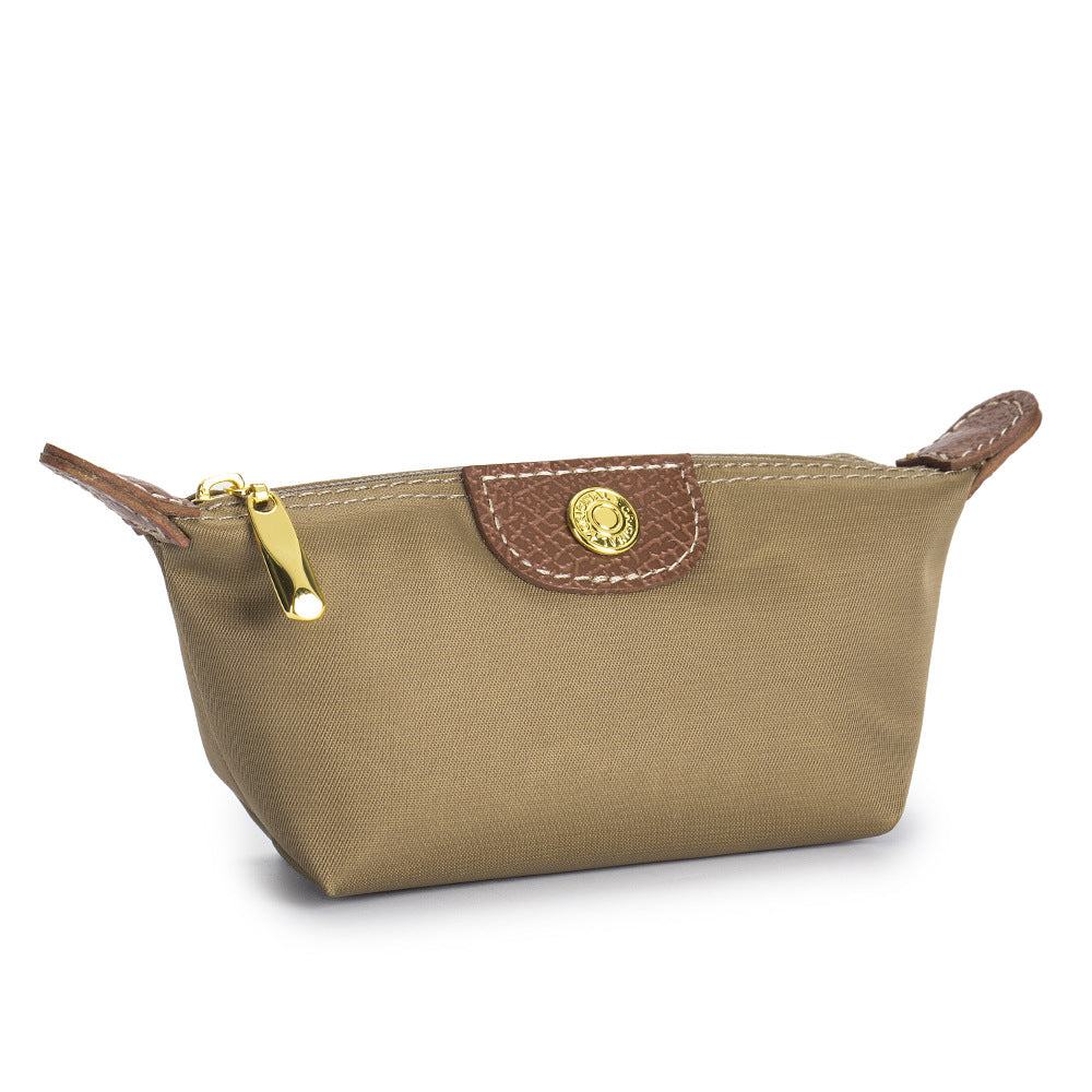Mini Portable Nylon Pouch Wallet Multiple Colors