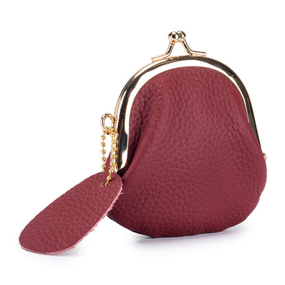 Mini Vintage Genuine Leather Coin Purse Multiple Colors