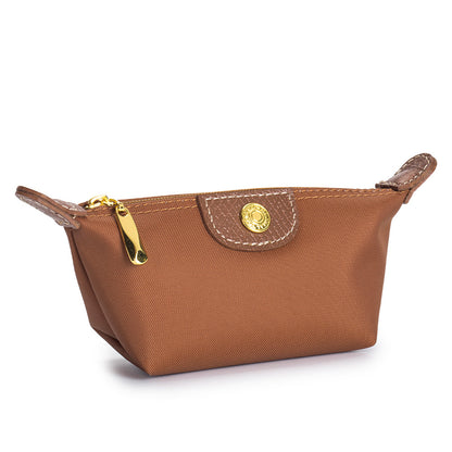 Mini Portable Nylon Pouch Wallet Multiple Colors