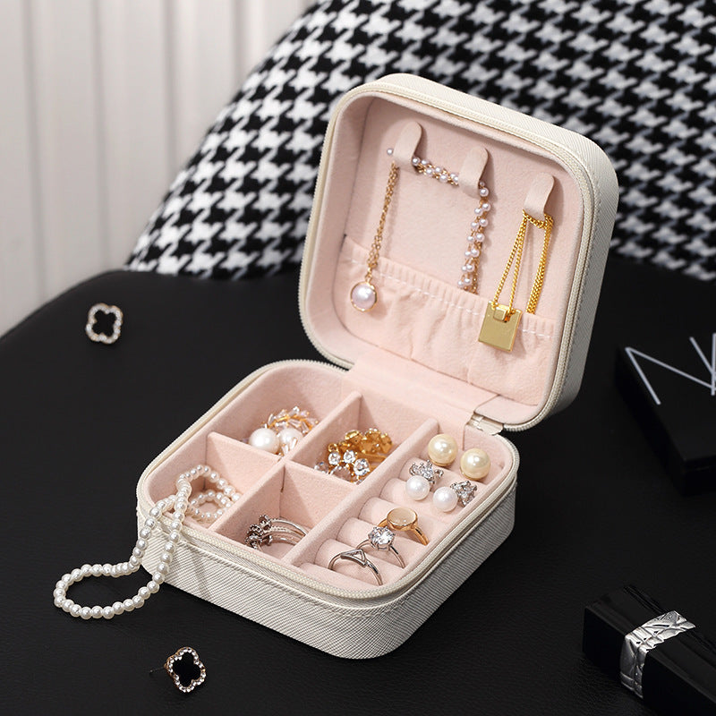 Home Jewelry Box for Rings Earrings Necklace Storage