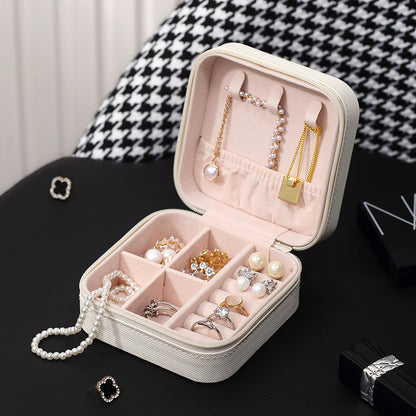 Home Jewelry Box for Rings Earrings Necklace Storage