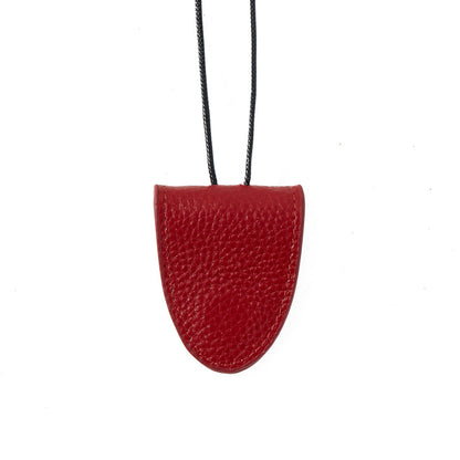 Top Grain Leather Magnetic Neck Eyewear Holder Portable