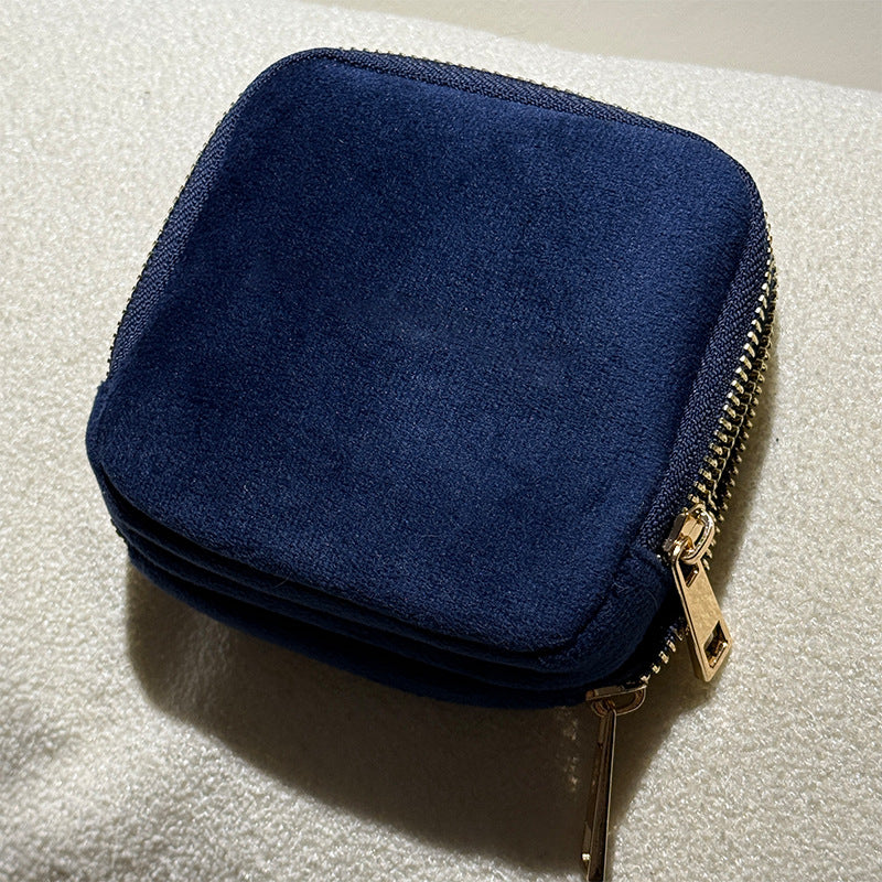 Italian Velvet Multi Layer Retro Jewelry Pouch