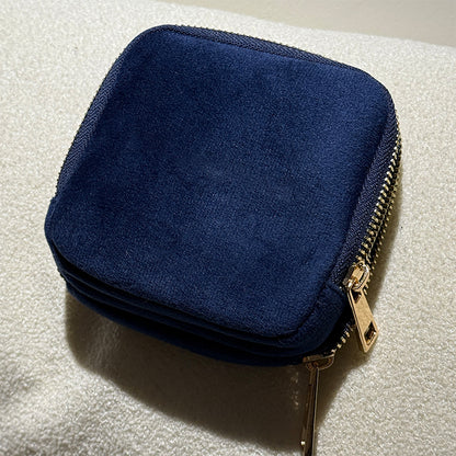 Italian Velvet Multi Layer Retro Jewelry Pouch