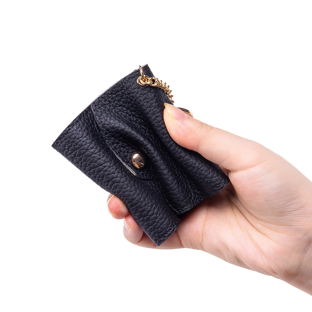Luxury Genuine Leather Multi Function Jewelry Pouch