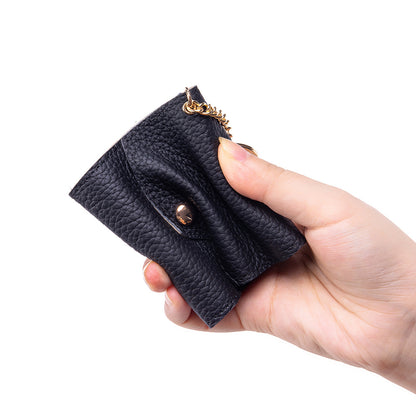Luxury Genuine Leather Multi Function Jewelry Pouch