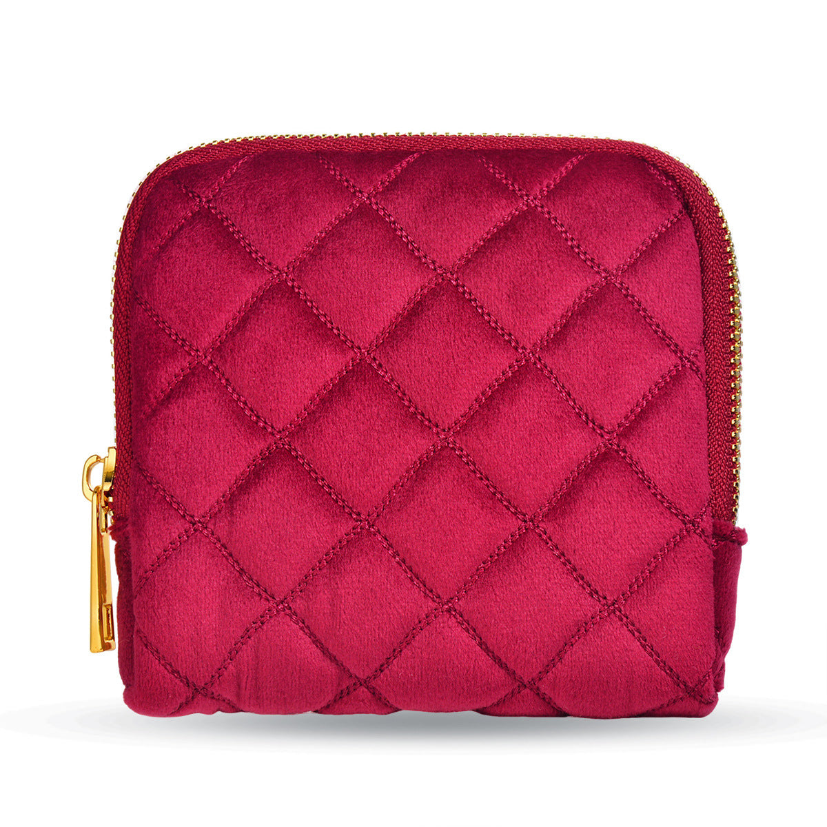 Plaid Pattern Elegant Jewelry Storage Pouch