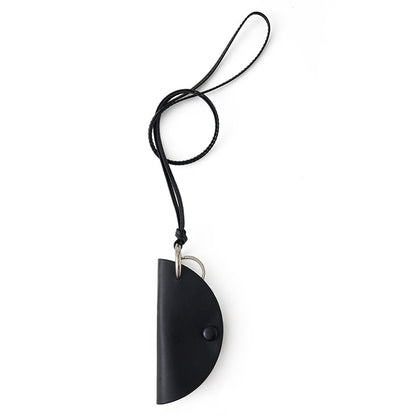 Genuine Leather Neck Keychain Eyewear Holder Multiple Colors