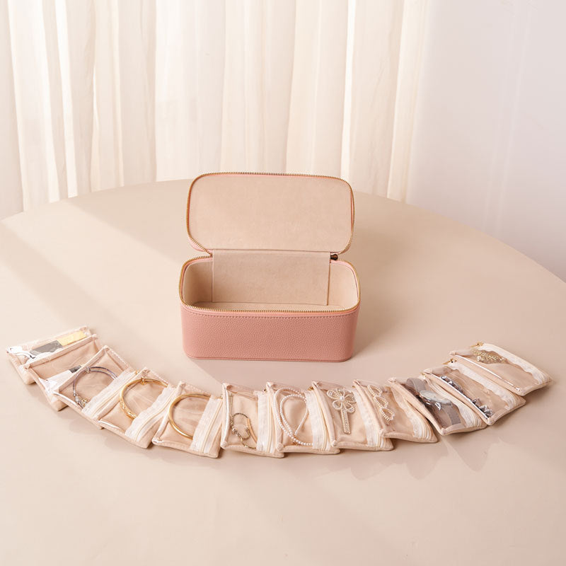 Large Travel Jewelry Organizer Case Multiple Colors