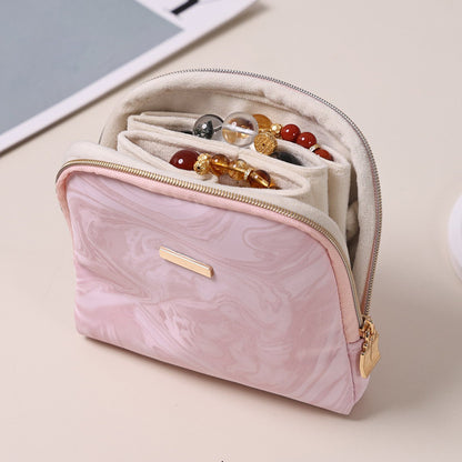 Portable Clutch Style Jewelry Pouch for Bracelet Watch
