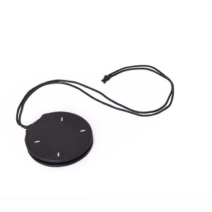 Genuine Leather Neck Magnetic Sunglasses Clip Multiple Colors