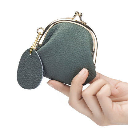 Mini Vintage Genuine Leather Coin Purse Multiple Colors