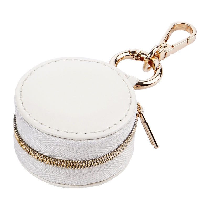 Mini Portable Simple Jewelry Box Bag Charm