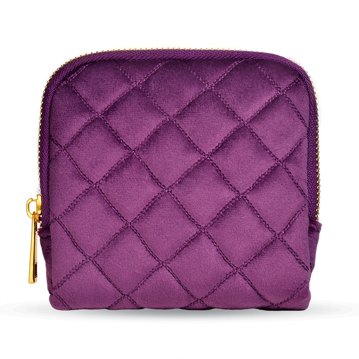 Plaid Pattern Elegant Jewelry Storage Pouch