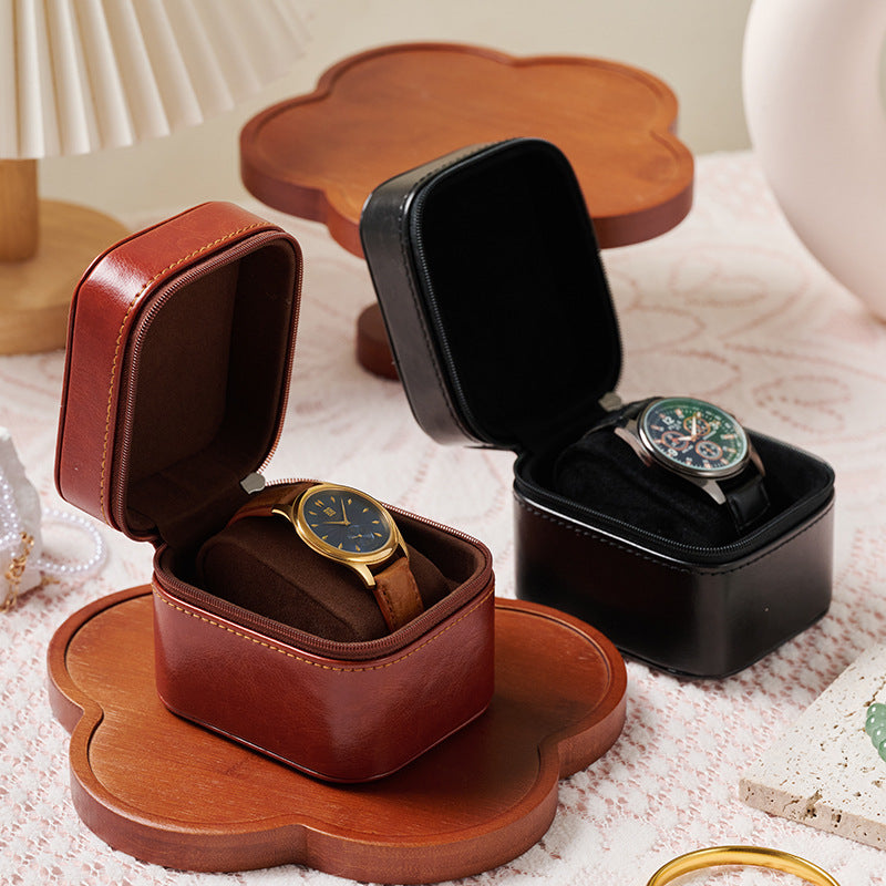 Creative Leather Watch Box for Men Women Multiple Colors