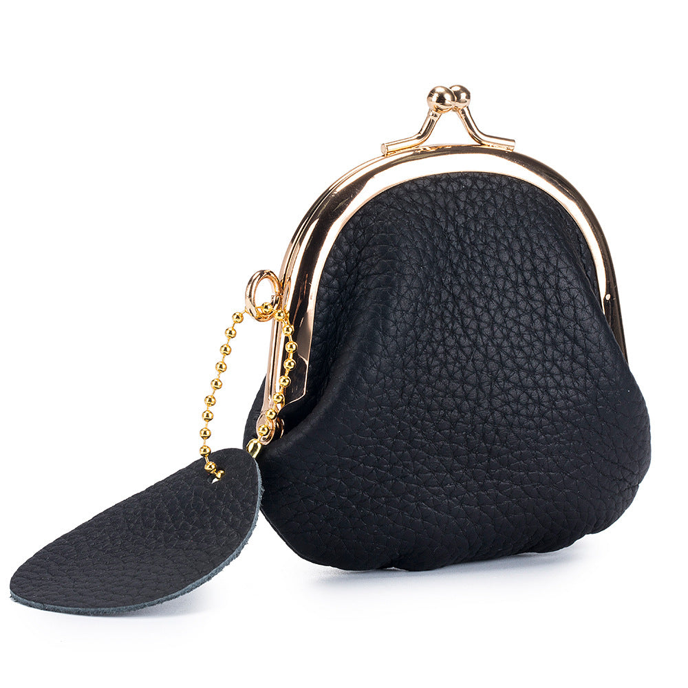 Mini Vintage Genuine Leather Coin Purse Multiple Colors