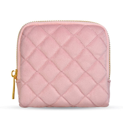 Plaid Pattern Elegant Jewelry Storage Pouch