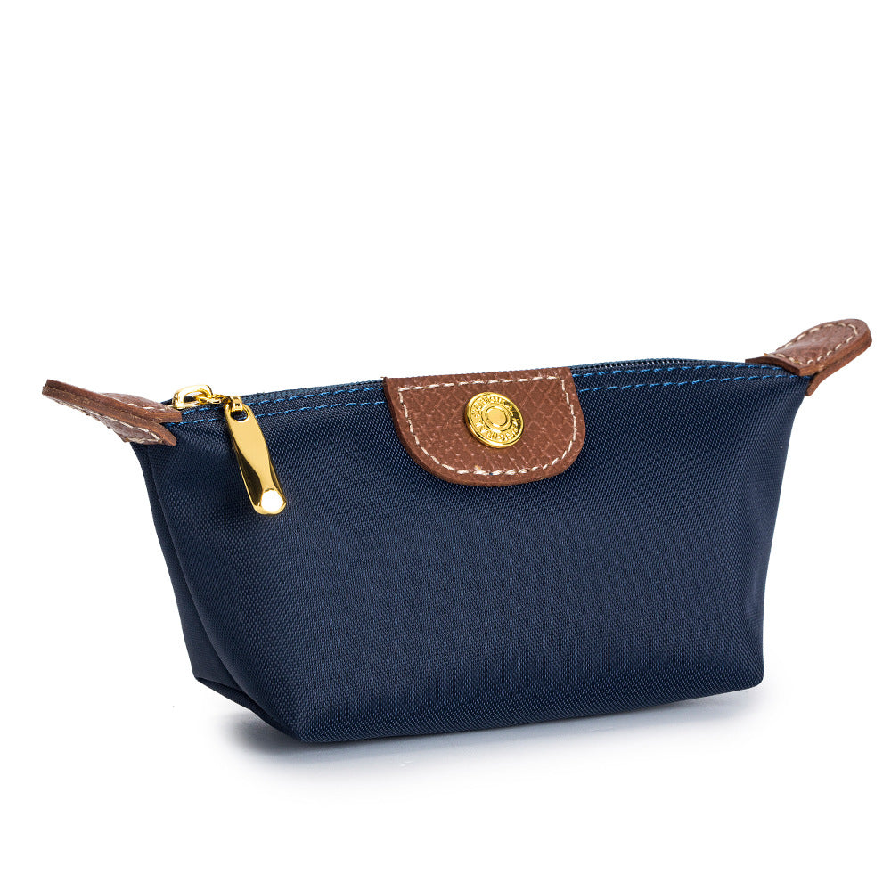 Mini Portable Nylon Pouch Wallet Multiple Colors