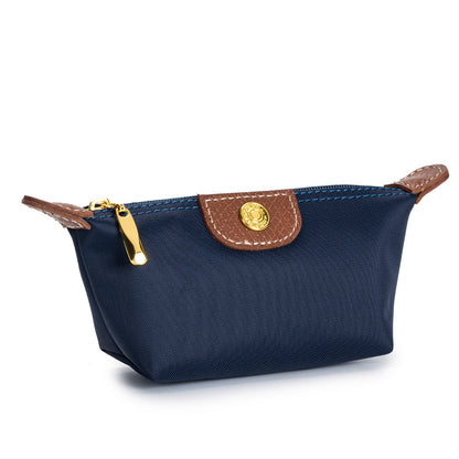 Mini Portable Nylon Pouch Wallet Multiple Colors