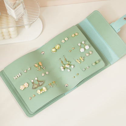 PU Multi Use Portable Travel Jewelry Pouch Multiple Colors