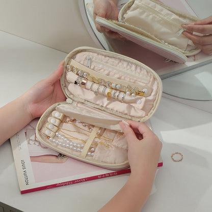 Nylon Travel Jewelry Pouch Clutch Multiple Colors