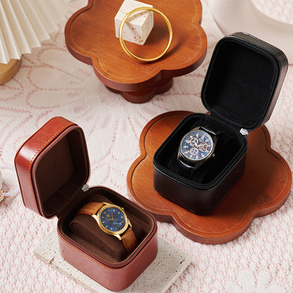 Creative Leather Watch Box for Men Women Multiple Colors