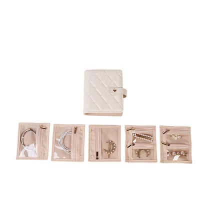 Book Style Jewelry Organizer Case Portable