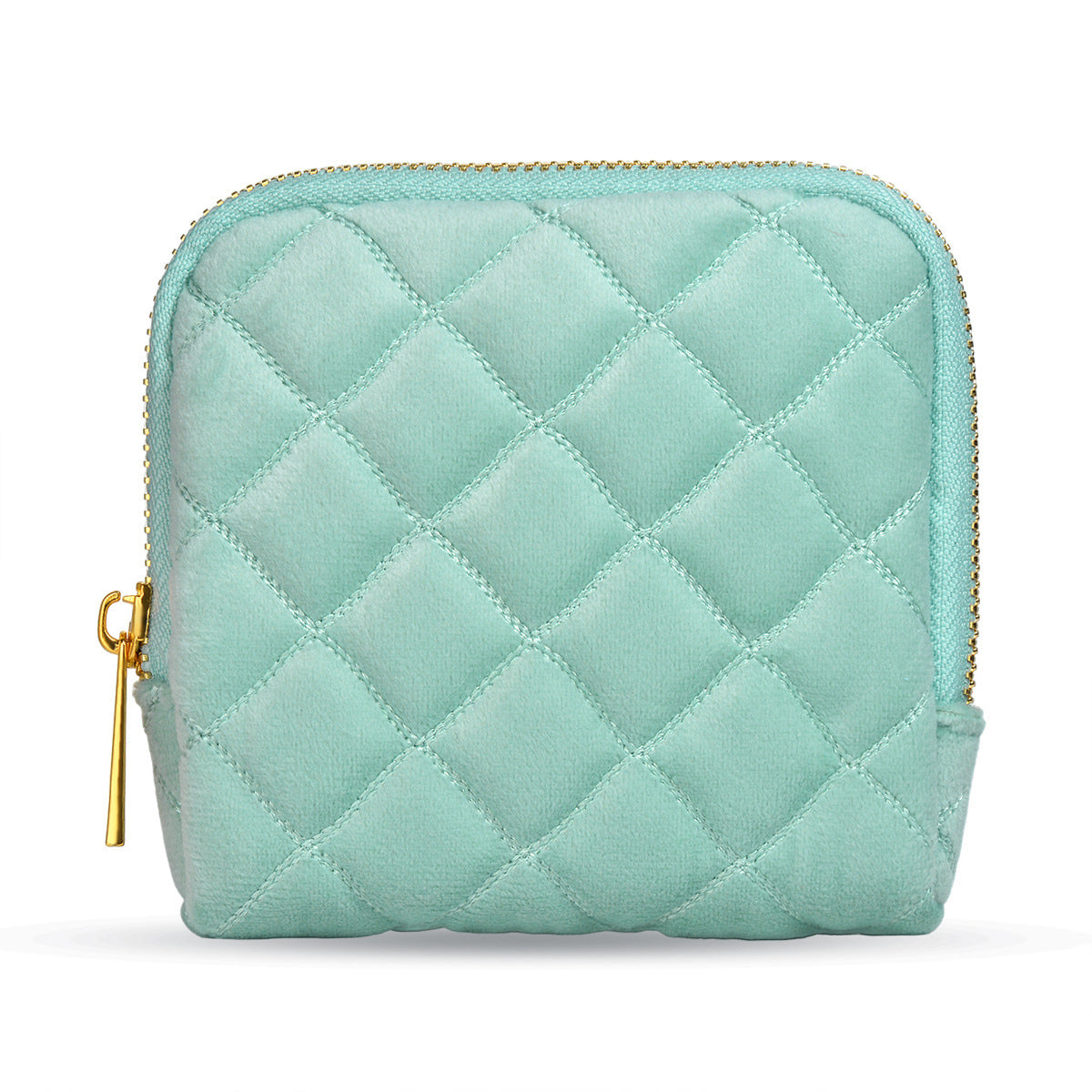 Plaid Pattern Elegant Jewelry Storage Pouch