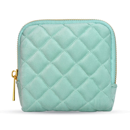Plaid Pattern Elegant Jewelry Storage Pouch
