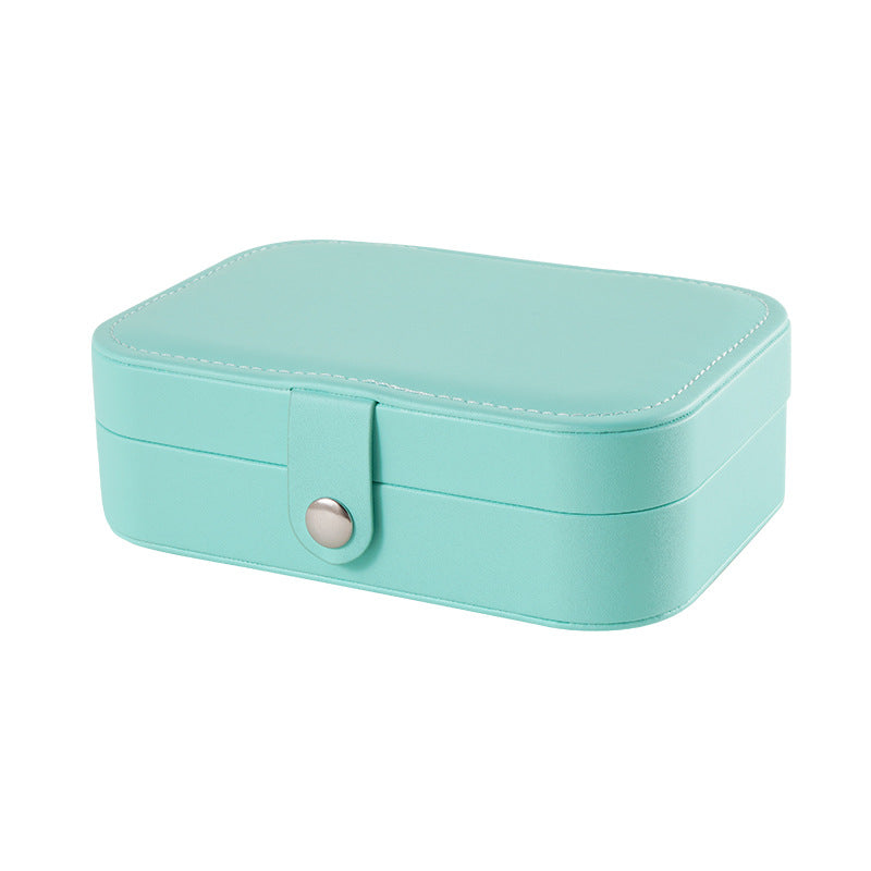 PU Earring Necklace Jewelry Box Portable