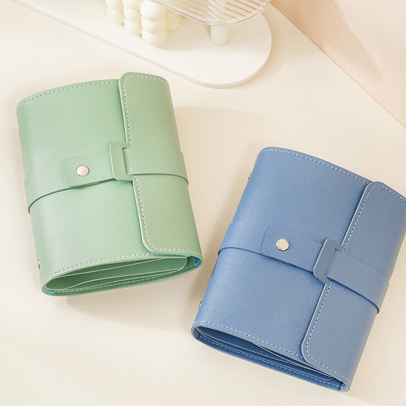 PU Multi Use Portable Travel Jewelry Pouch Multiple Colors