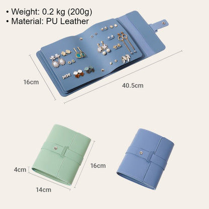 PU Multi Use Portable Travel Jewelry Pouch Multiple Colors