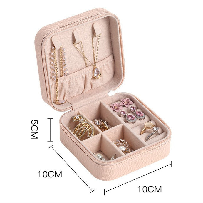 Home Jewelry Box for Rings Earrings Necklace Storage