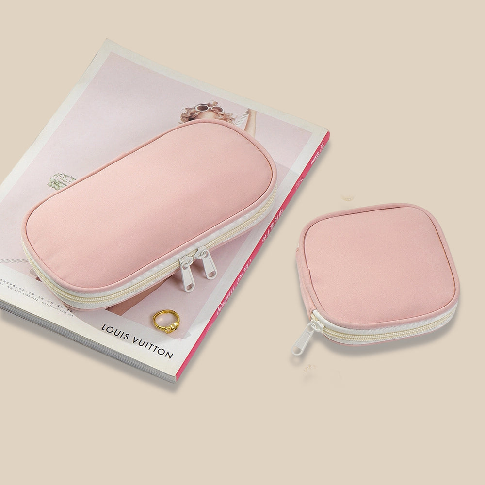 Nylon Travel Jewelry Pouch Clutch Multiple Colors
