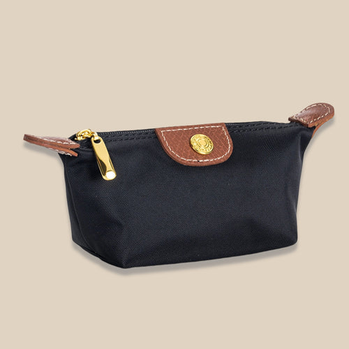 Mini Portable Nylon Pouch Wallet Multiple Colors