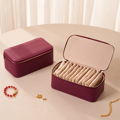 Large Travel Jewelry Organizer Case Multiple Colors