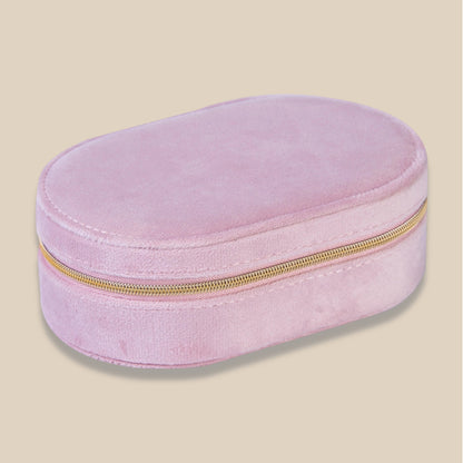 Creative Simple Velvet Jewelry Box for Ring Earring Storage