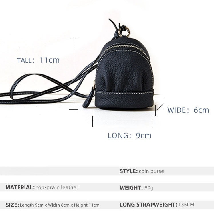 Mini Crossbody Backpack Coin Purse Multiple Colors