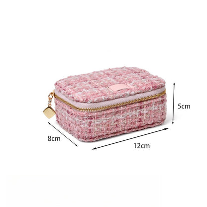 Portable Anti Tarnish Jewelry Pouch Multiple Colors