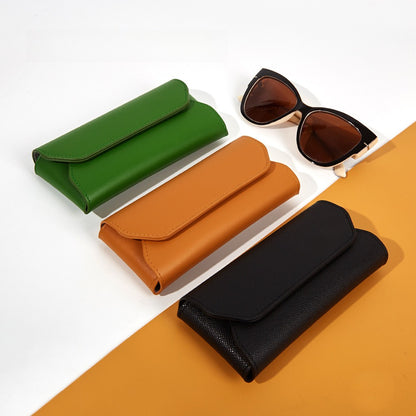 Classic Solid Color Crush Resistant Waterproof Eyeglasses Case