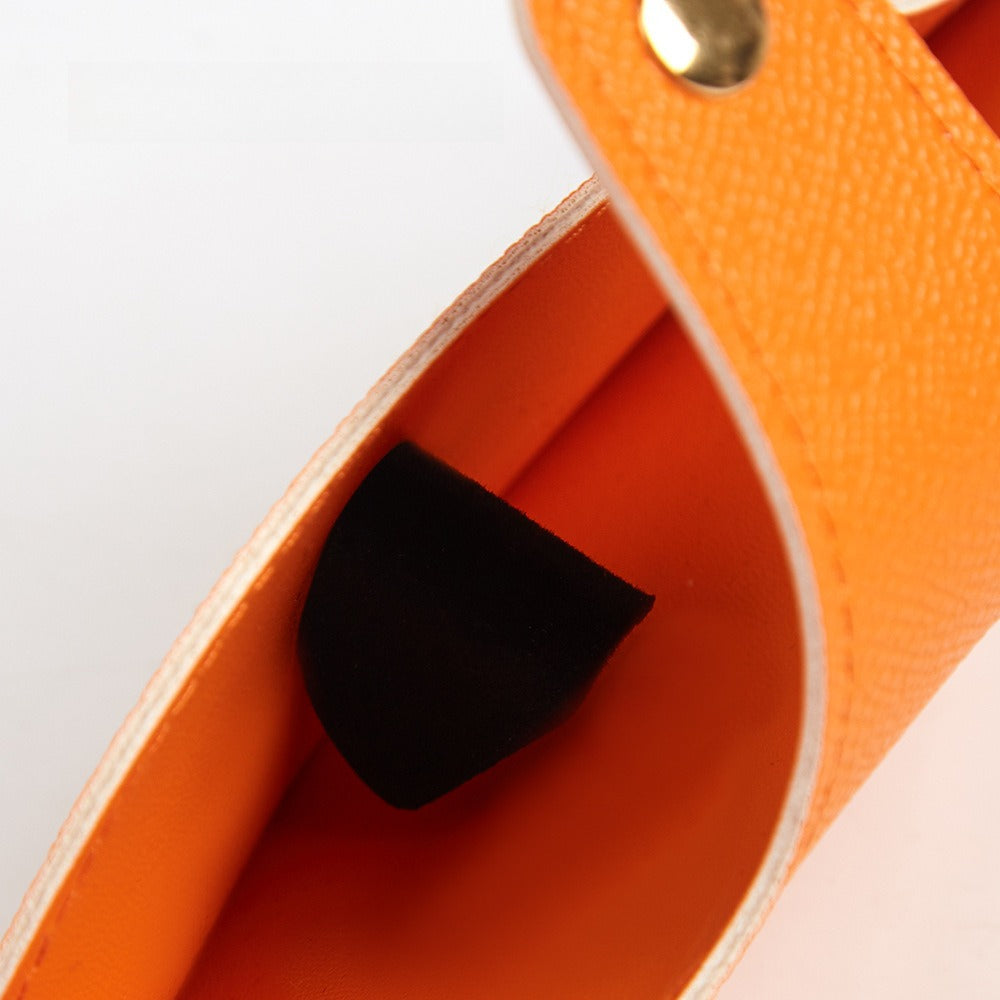 Portable PVC Sunglasses Case with Handle Multiple Colors