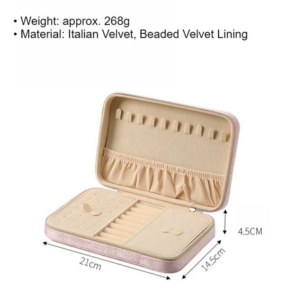 Velvet Multi Function Jewelry Box for Girls